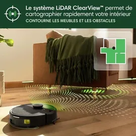 IROBOT Roomba 105 Combo + AutoEmpty Dock Schwarz