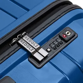 Redolz Essentials 10 4-Rollen Cabin 55 cm / 39 l blau/metallic