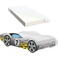 IGLOBAL Kinderbett Autobett Cars Bett Jugendbett Juniorbett Bett mit