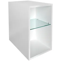 Unterschrank FACKELMANN "Oxford", weiß, B:30cm H:50,9cm T:48,7cm, Schränke, Bad-Unterschrank, Badmöbel