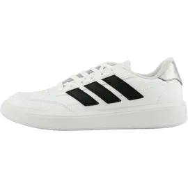 adidas Courtblock Damen Cloud White/Core Black/Silver Metallic 38 2/3