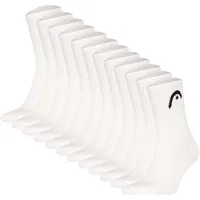 Head All Sports Training Short Crew Socken 12er Pack Weiß 43-46