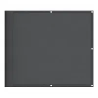 vidaXL Balkon-Sichtschutz Anthrazit 90x1000 cm 100 % Polyester-Oxford