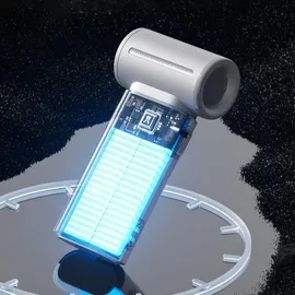 JISULIFE Handventilator Life9 3600mAh Tragbarer Mini-Geblse-USB-Ventilator - Grau