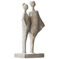 Loberon Skulptur Teslin - antikgrau
