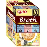 INABA Ciao Broth Huhn und Lachs 12 x 40 g