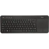 Trust Veza Wireless Touchpad Tastatur DE (20961)
