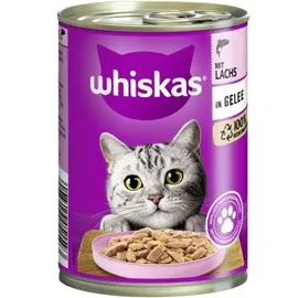 Whiskas Adult mit Lachs in Gelee 12 x 400 g