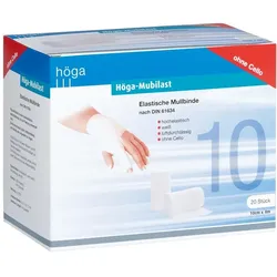 Höga-mubilast Fixierbinde 10 cmx4 m o.Ce 20 St