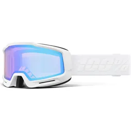 100% Okan Skibrille (Größe One Size, weiss)