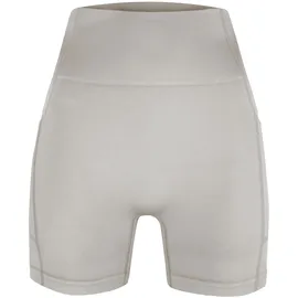 beshaped Funktionstights "Lift me up", Damen, Gr. XS, US-Größen, grau (hellgrau), 90% Nylon, 10% Elasthan, unifarben, kurz, Hosen, mit Kompressions-Funktion