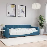 VidaXL Tagesbett Blau 80x200 cm Samt
