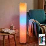 Stehlampe Stehleuchte Wohnzimmerlampe Leselampe 3 flammig Fernbedienung RGB LED