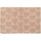 Jute & Co. Bad Rom Teppich, Farbe, 100% Baumwolle, Light pink, One Size