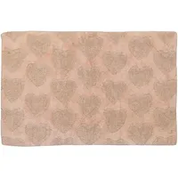 Jute & Co. Bad Rom Teppich, Farbe, 100% Baumwolle, Light pink, One Size