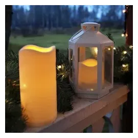 StarTrading LED flackernde Stumpenkerze Paul