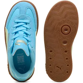 Puma Club II Kids Vibrant Blue/Apple Spritz 35