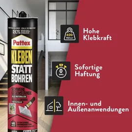 Pattex Alleskleber Kleben statt Bohren 440,0 g