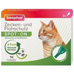 beaphar Zeckenschutzmittel Beaphar Zecken- und Flohschutz SPOT-ON für Katzen