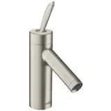 Hansgrohe Axor Starck Classic Einhebel-Waschtischmischer 70 mit Zugstangen-Ablaufgarnitur - Edelstahl