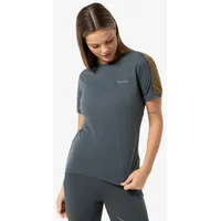 Super.natural Damen Alarm Running T-Shirt (Größe XS, blau)