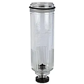Riegler Polycarbonatbehälter, inkl. O-Ring, halbautom. Ablassventil, BG 1