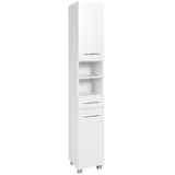 Held MÖBEL Seitenschrank 30 x 180 x 35 cm - weiss