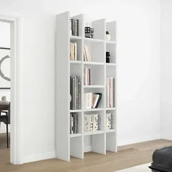 Wohnzimmer Regal Raumteiler 222 cm hoch - 120 cm breit