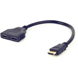 Gembird HDMI 2 x HDMI Schwarz HDMI-Kabel (DSP-2PH4-04)