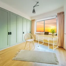 Maclean Brackets Schreibtisch MC-411 Buche hell