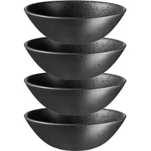 Mäser Schüssel-Set, Steinzeug Essential Schwarz