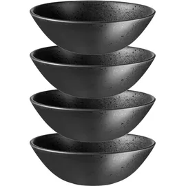 Mäser Schüssel-Set, Steinzeug Essential Schwarz