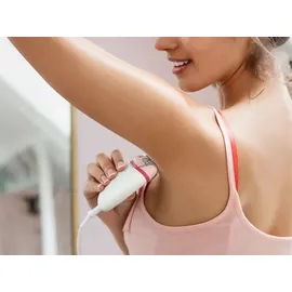 Philips Satinelle Essential BRE255/00 weiß/rosa