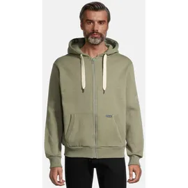 salzhaut Sweatjacke BREKER grün S