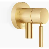 Dornbracht UP-Einhandbatterie mit Abdeckplatte D. 80mm, mit integriertem Brauseanschluss,