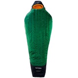 Nordisk Gormsson -10oc Sleeping Bag Grün Short / Left Zipper