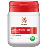 Vitals Vitamine D3 1000 IE 100 Weichkapseln)