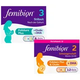Femibion 2 Schwangerschaft + Femibion 3 Stillzeit Kapseln 30 St.