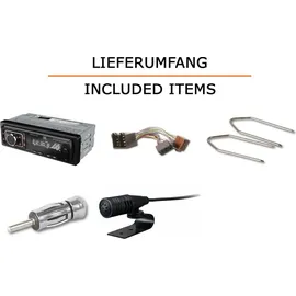 JUST SOUND best choice for caraudio Autoradio JBL Celebrity 150 passend für Opel Omega B1 | Bluetooth USB - Blau