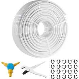 Vevor Aluverbundrohr 200 m Weiß