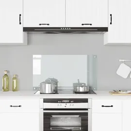 vidaXL Küchenrückwand Transparent 90×50 cm Hartglas