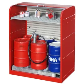 Bauer Rollladenschrank Stahlblech 73 Liter Feuerrot
