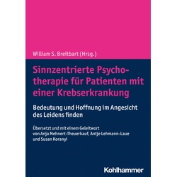 Sinnzentrierte Psychotherapie für Patienten mit einer Krebserkrankung, Fachbücher