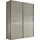 STAUD Schwebetürenschrank Sinfonie Plus 188 x 222 x 68 cm Braun