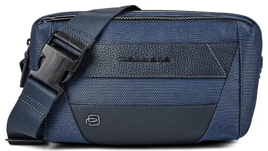 Piquadro Trakai Leder 14.5 cm  blau