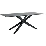 Musterring Esstisch Tiama 180 x 100 cm Holz Schwarz