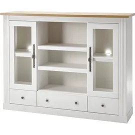 OTTO home Highboard Westminster S 160 x 122 x 41 cm Weiß