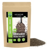 BIO Chia Samen schwarz (1kg), Chiasamen Bio, schonend getrocknet, aus kontrolliert biologischem Anbau, laborgeprüft, vegan, Chia 100% naturrein ohne Zusätze