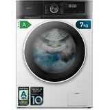 Cecotec Waschmaschine 7 Kg Carga Frontal Bolero Dresscode 7500 Inverter A. 1850 W, 1400 rpm, Motor Inverter Plus, Bajo Consumo, 16 Programas, SteamMax, Delay Start, Weiss