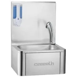 Handwaschbecken mit Kniebedienung und Seifenspender CLV1B Casselin